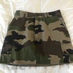 Urban Outfitters Camo Skirt